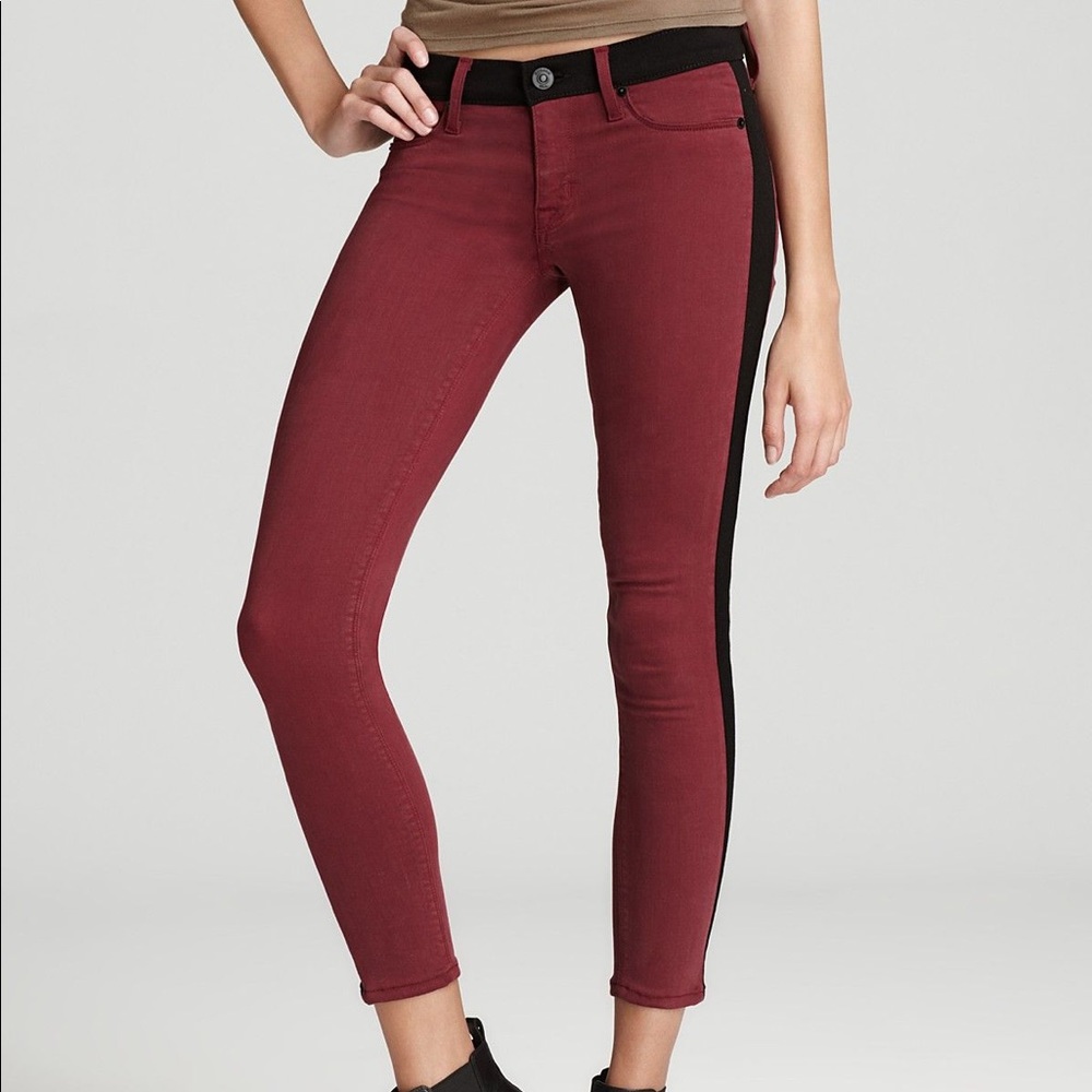 Hudson Leeloo Skinny Crop Jeans in Size 25